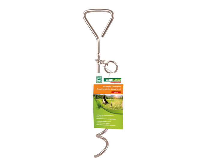 WINDHAGER Spiralhering 41 cm verzinkt in  präsentiert im Onlineshop von KAQTU Design AG. Gartenpflege ist von WINDHAGER