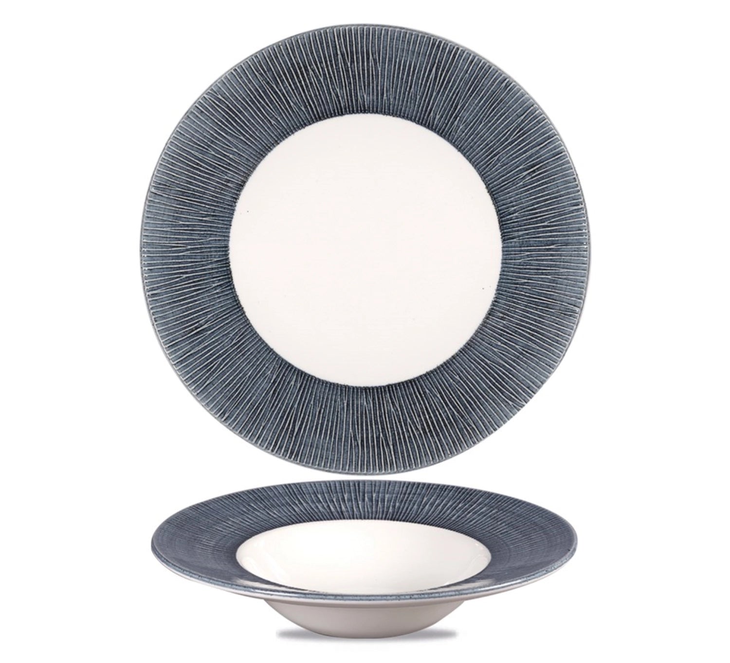 Piastra di letame di bambù Bandiera profonda 24 cm