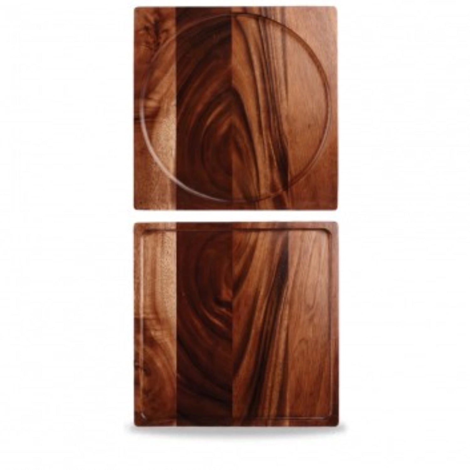 Conseil de présentation en bois d'alchimie 33,5x33,5 cm