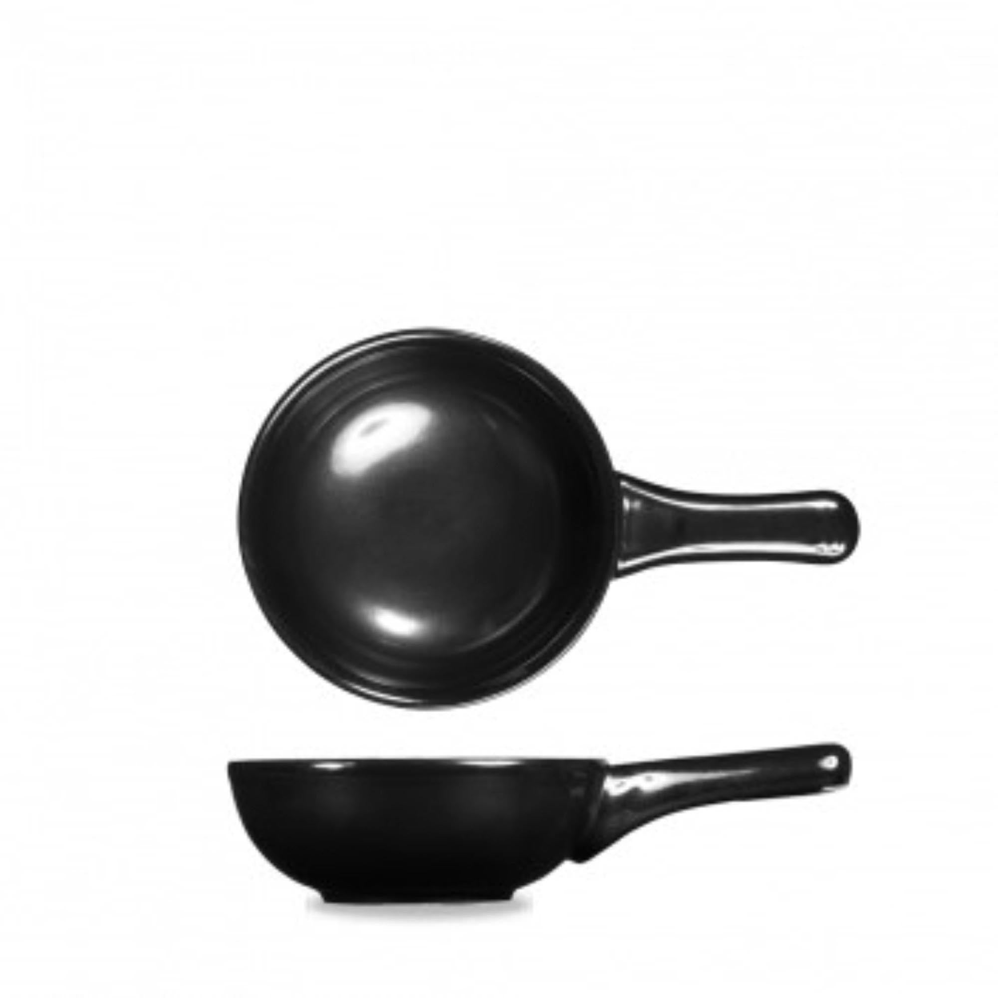 Elegante 24,5cm Bratpfanne von Churchill, ideal für gleichmässiges Braten dank robuster Bauweise und Antihaftbeschichtung.