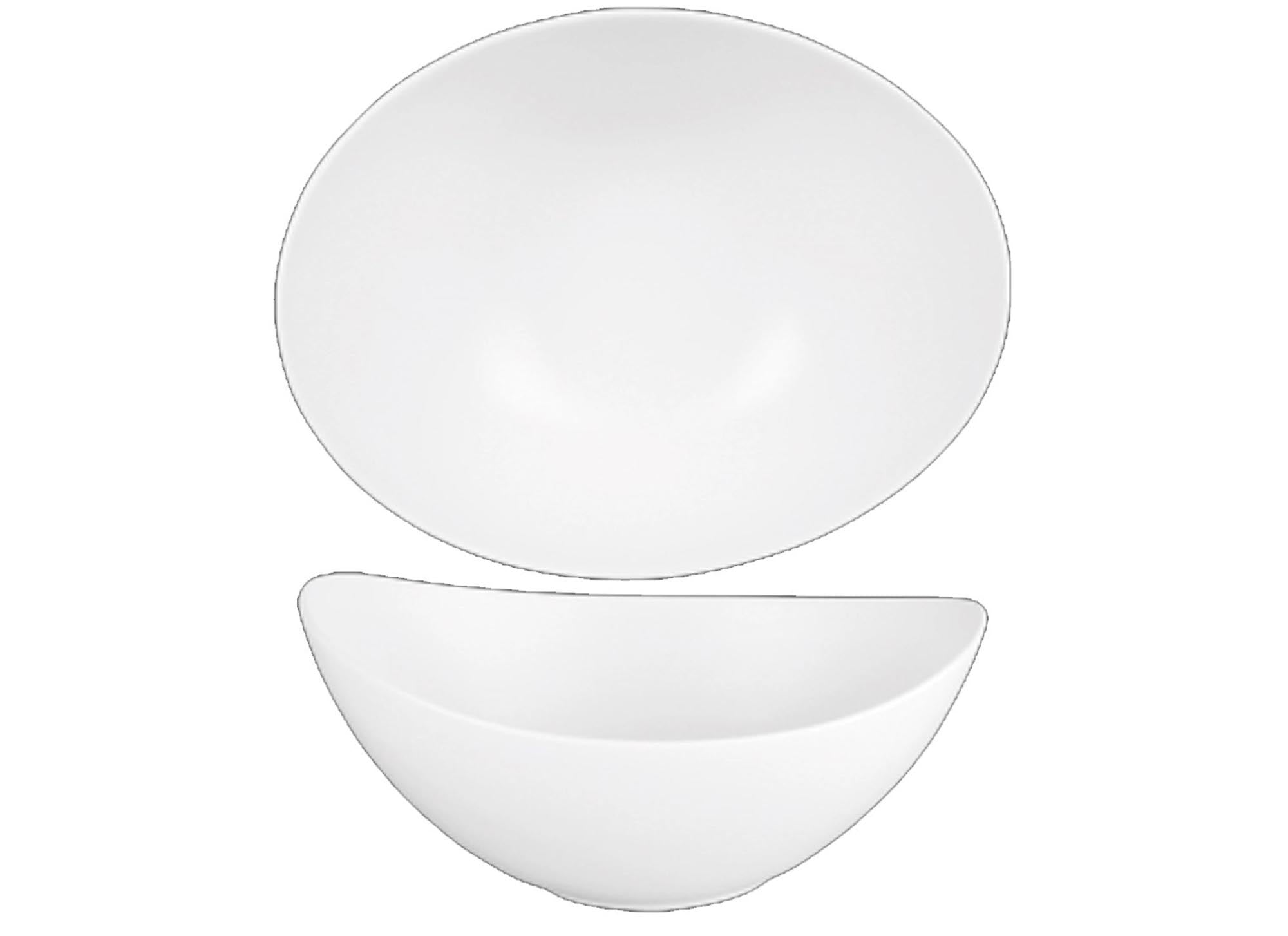 Alchemy Moonstone Schale White 24.6x18.2cm
