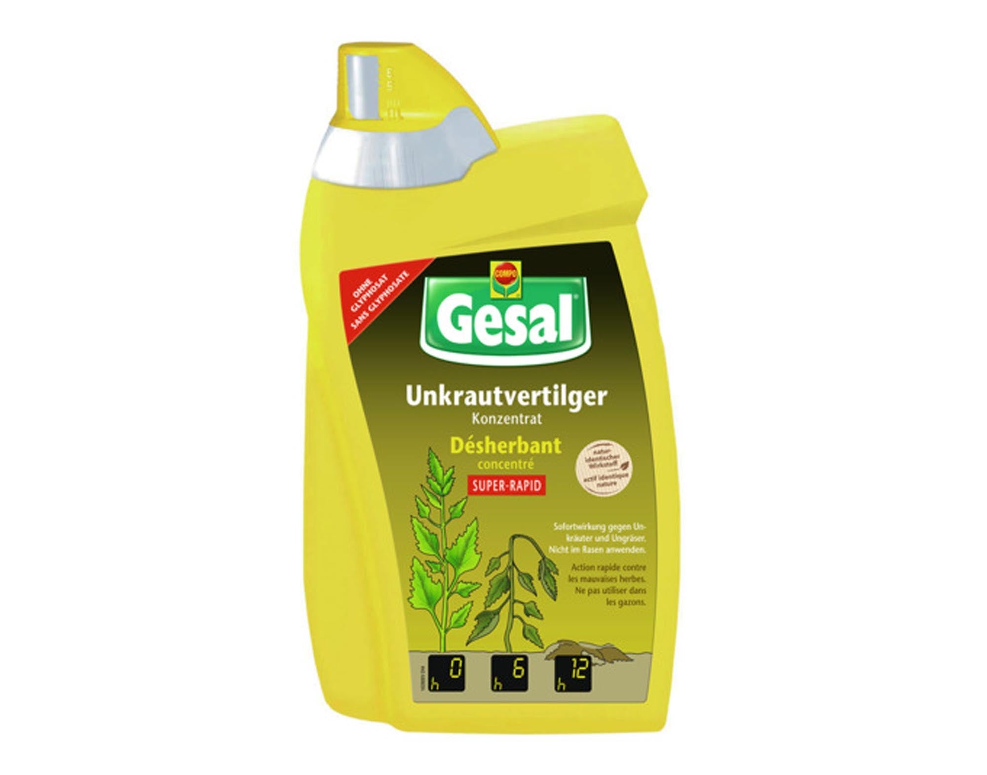 GESAL Unkrautvertilger Super-Rapid 800 ml in  präsentiert im Onlineshop von KAQTU Design AG. Reinigungsmittel ist von GESAL