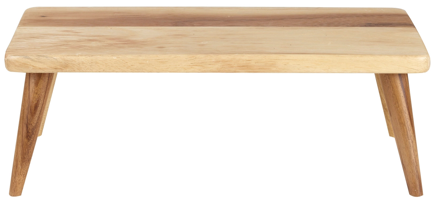 Alchemy wooden stand rectangular 42.7x18.4cm H15.5cm