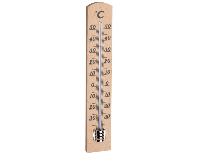 Innenthermometer Buche 18 cm in  präsentiert im Onlineshop von KAQTU Design AG. Thermometer ist von TFA