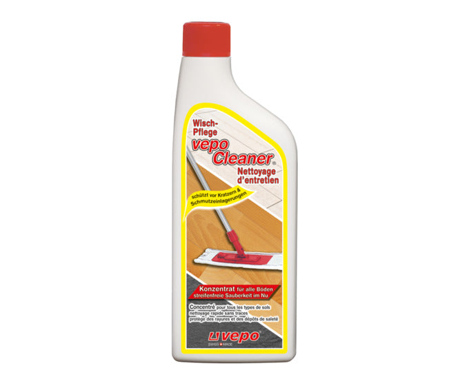 VEPO Wischpflege Konzentrat vepocleaner 500 ml in  präsentiert im Onlineshop von KAQTU Design AG. Reinigungsmittel ist von VEPO