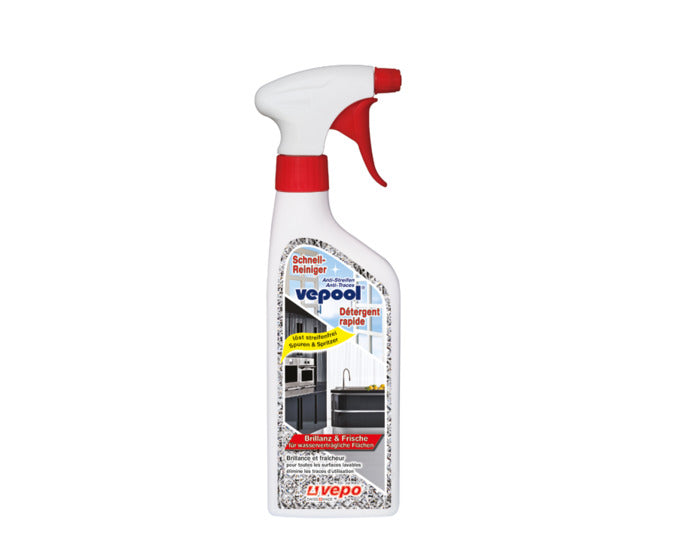 VEPO Schnellreiniger Anti-Streifen vepool 500 ml in  präsentiert im Onlineshop von KAQTU Design AG. Reinigungsmittel ist von VEPO