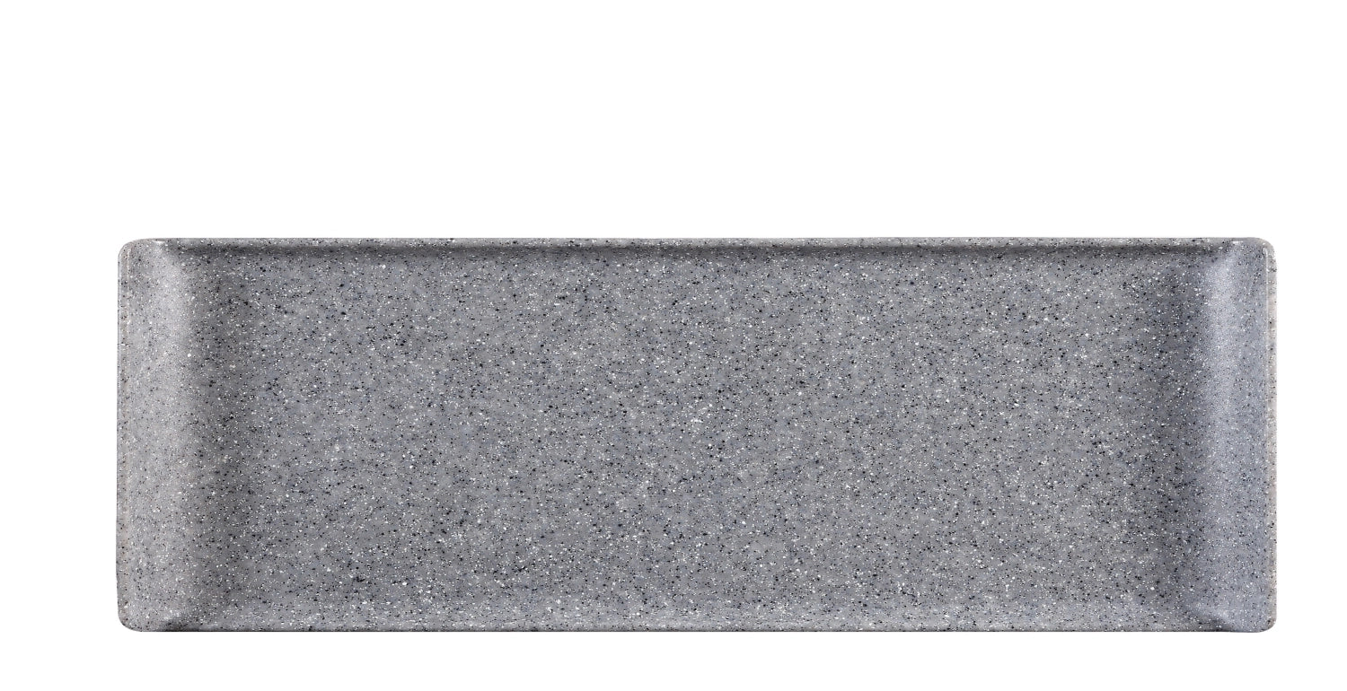 Alchemy Melamin Granite Grey Tablett 56x15.3cm - KAQTU Design