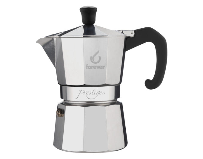 Kaffeezubereiter Moka Prestige 3 Tassen in  präsentiert im Onlineshop von KAQTU Design AG. Küchengerät ist von FOREVER