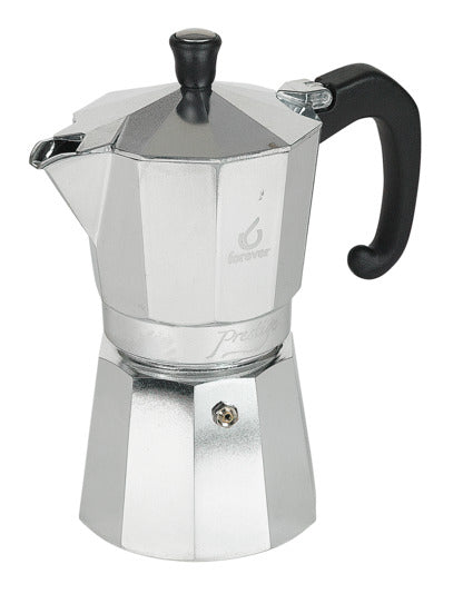 Kaffeezubereiter Moka Prestige 6 Tassen in  präsentiert im Onlineshop von KAQTU Design AG. Küchengerät ist von FOREVER