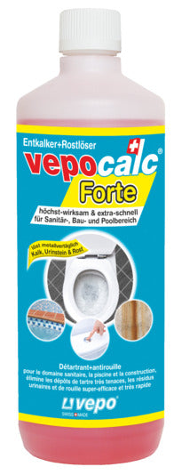 VEPO Entkalker und Rostlöser Forte vepocalc 1000 ml in  präsentiert im Onlineshop von KAQTU Design AG. Reinigungsmittel ist von VEPO