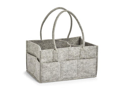 ZELLER Tragtasche Filz grau 33x24x39 cm