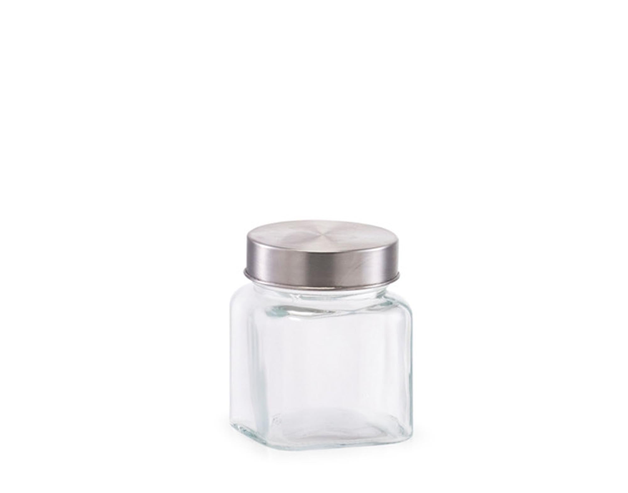 Zeller storage glass with metal lid 2500 ml