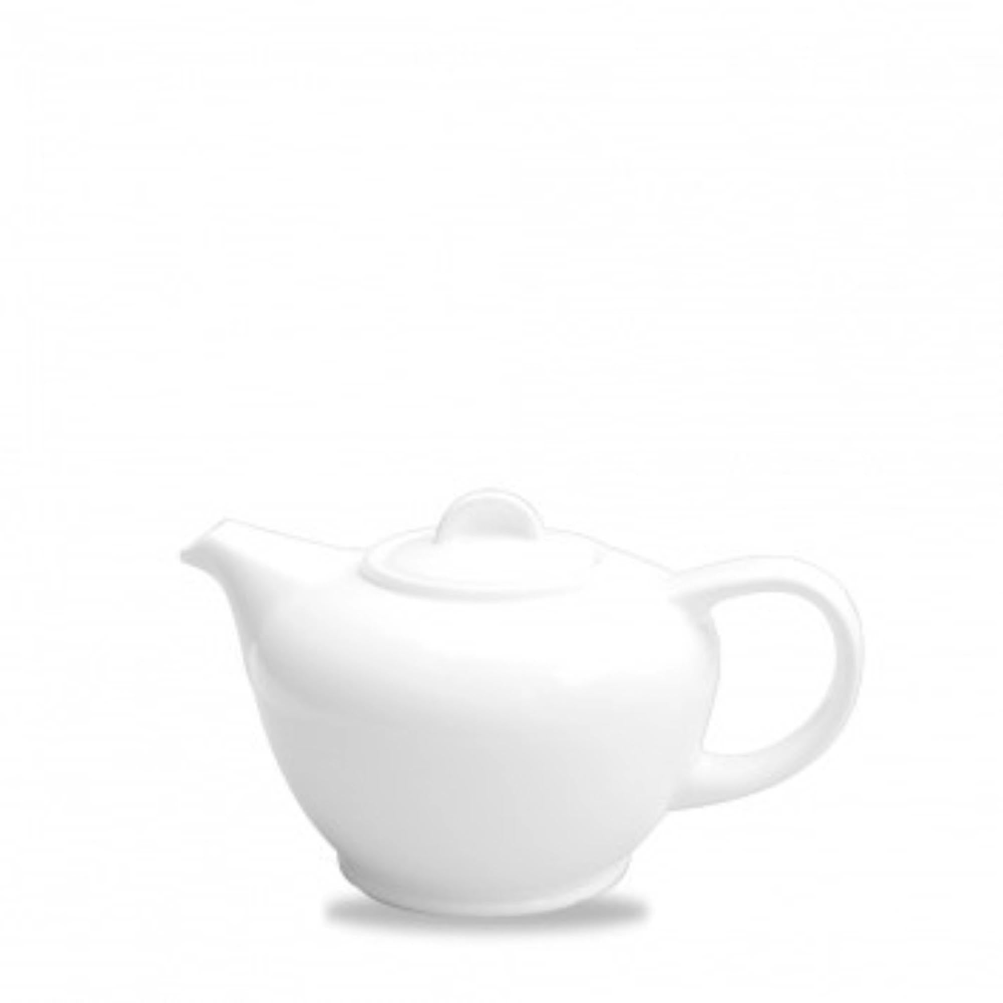 Elegante Alchemy Teekanne aus Porzellan, 9cm hoch, 42,6cl, zeitloses Design, spülmaschinenfest, ideal für Teeliebhaber.