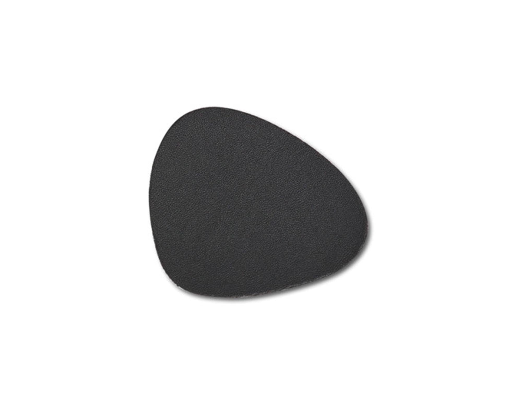 ZELLER Untersetzer Kunstleder schwarz 6 Stück 10x12 cm in  präsentiert im Onlineshop von KAQTU Design AG. Küchenhelfer ist von ZELLER PRESENT