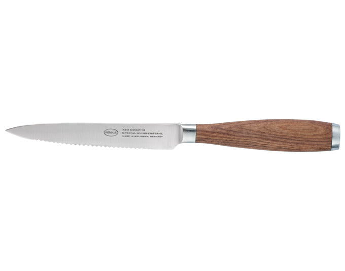Universalmesser mit Wellenschliff Masterclass 13 cm in  präsentiert im Onlineshop von KAQTU Design AG. Küchenmesser ist von RÖSLE
