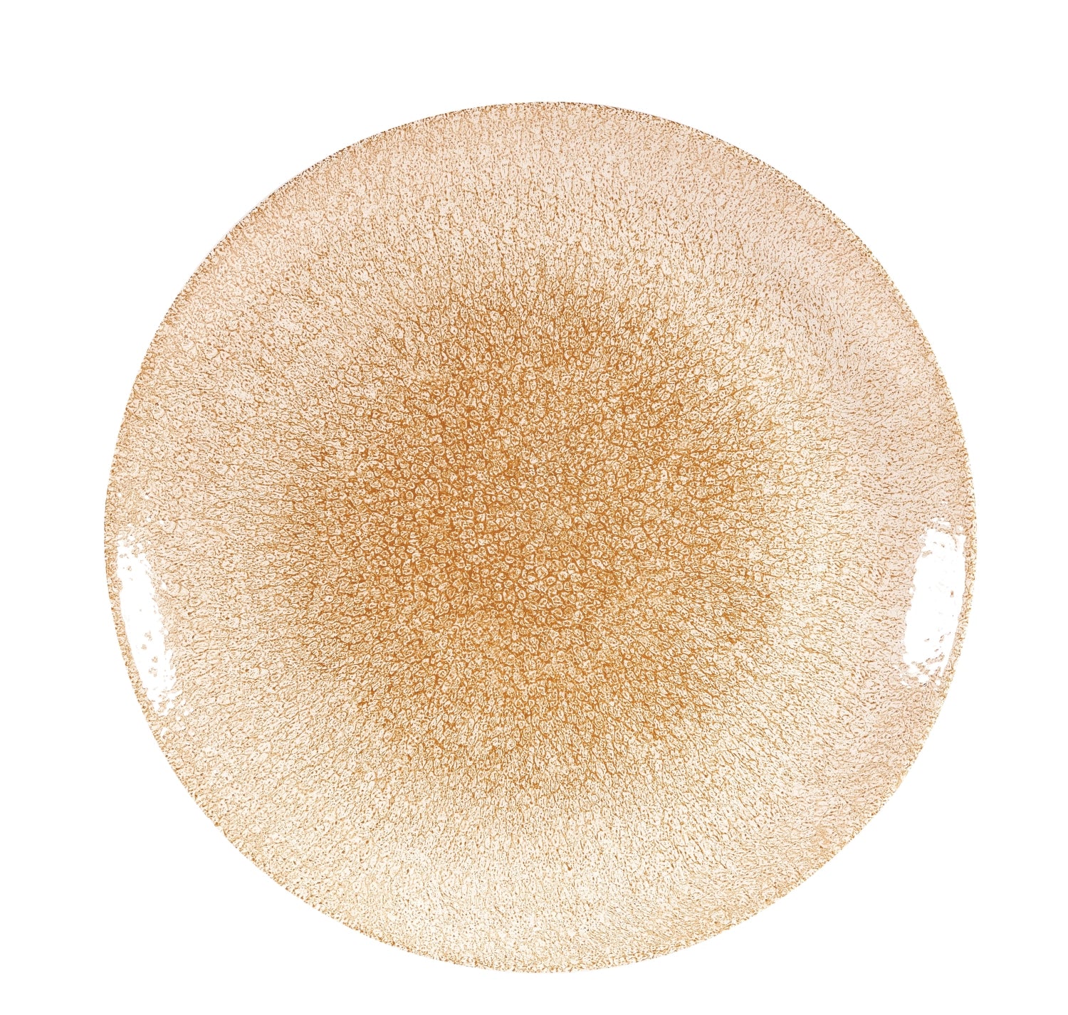 S.PPiatto piano Raku Garnet Orange Coupe 28,8 cm