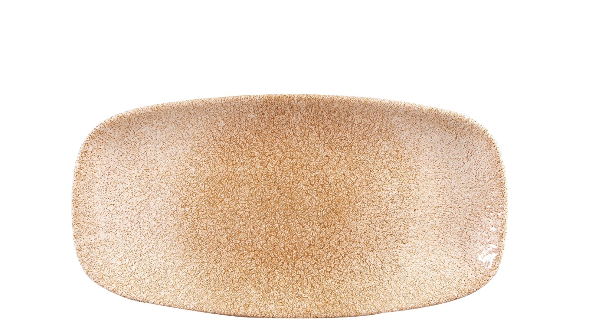 S.PRaku Garnet Orange Plate, right. 29.8x15.3cm