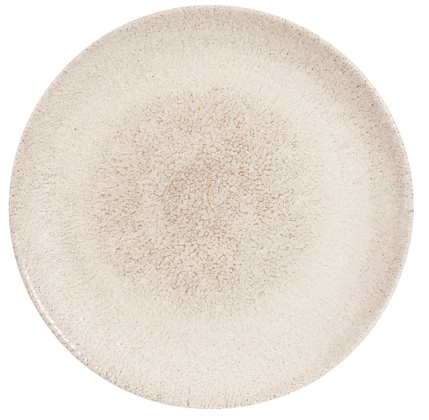 S.PAssiette plate Raku Agate Gris Coupe 28,8 cm