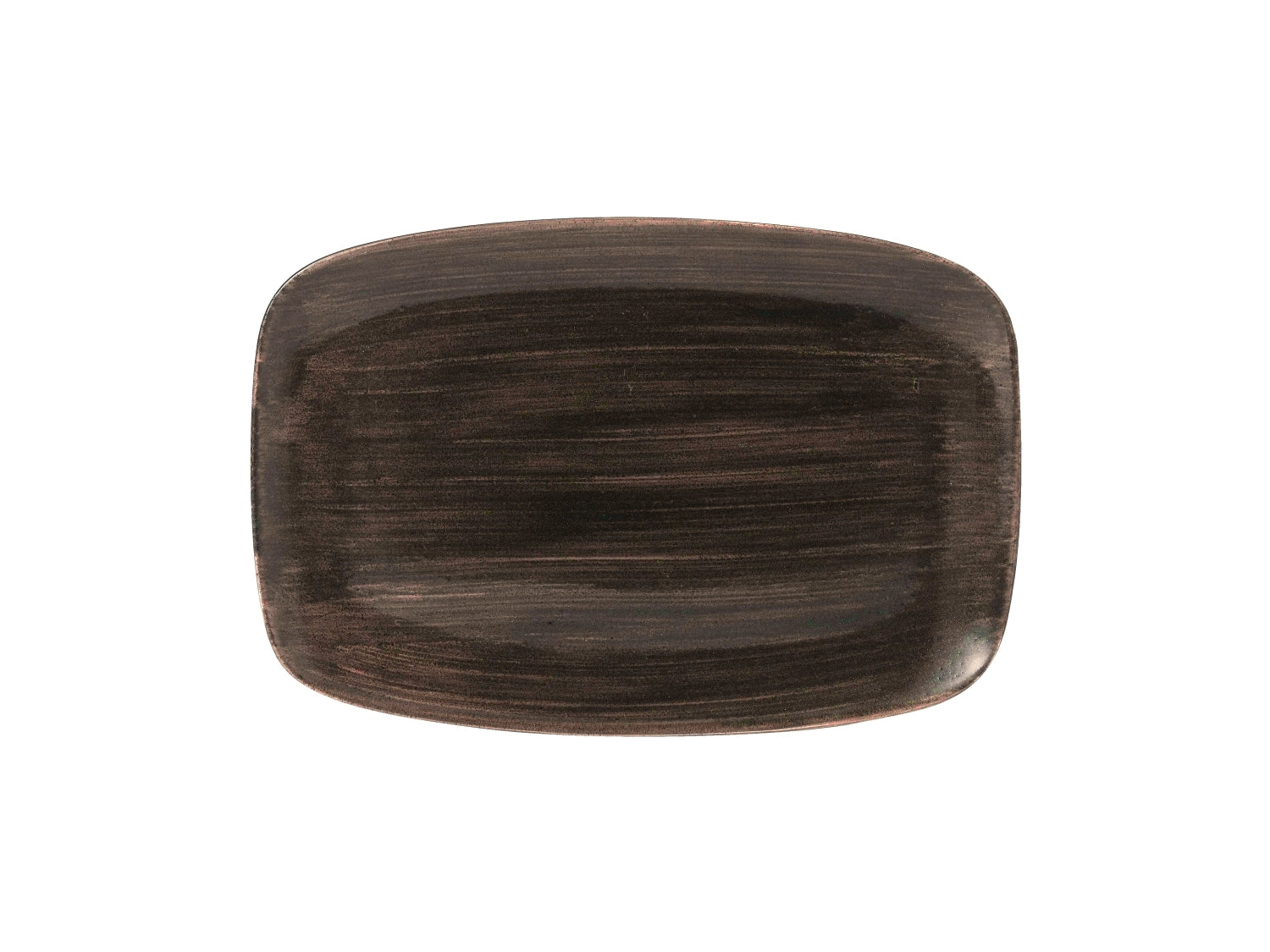 Stonecast Patina Iron Black Platte rechteckig 35.5x24.5cm