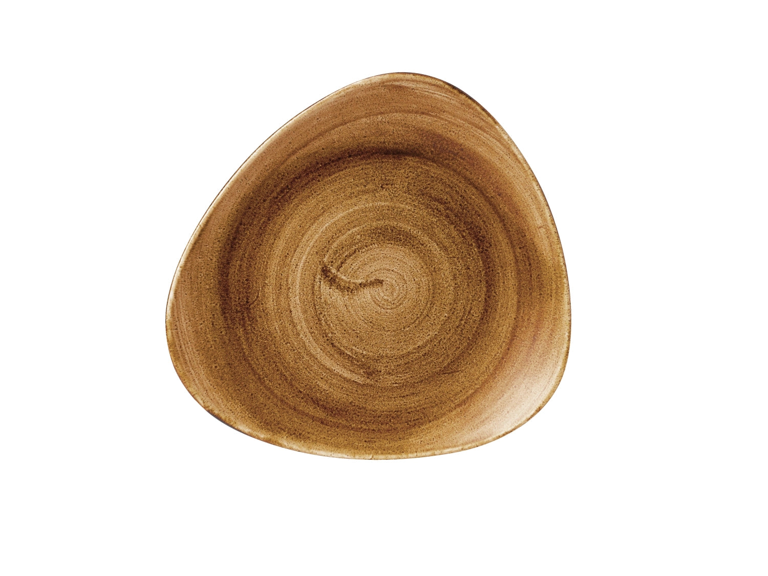 STONECAST Patina Vintage Copper Triangle Plate à plat 26,5 cm