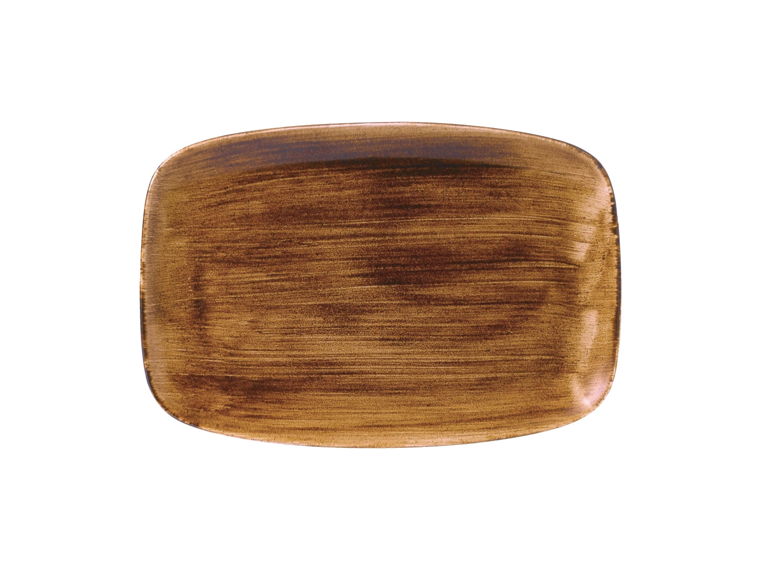 Stonecast Patina Vintage Copper Platte rechteck. 35.5x23.4cm