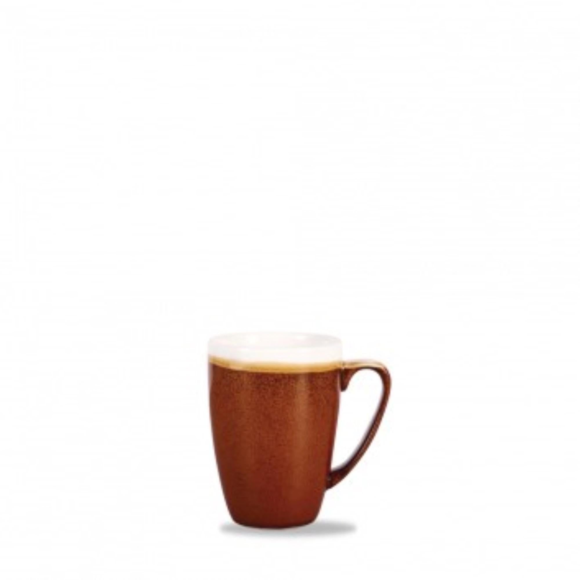 Monochrome Cinnamon Brown Becher mit Henkel 34cl