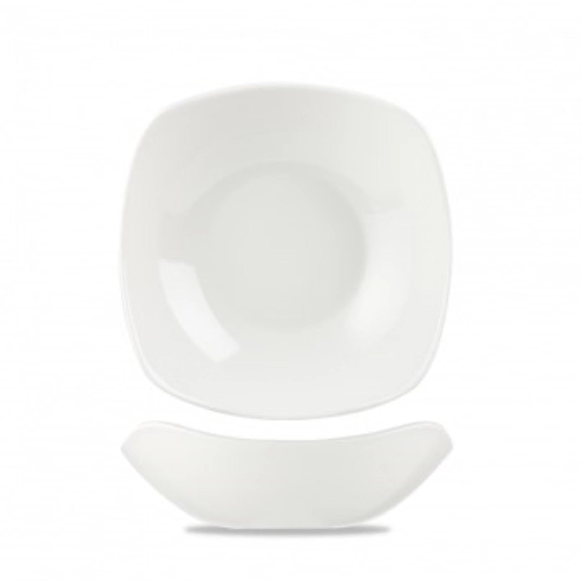 Elegante 17,5 cm Porzellanschüssel von Churchill, ideal für Beilagen, Salate & Desserts. Modern, robust, spülmaschinenfest.