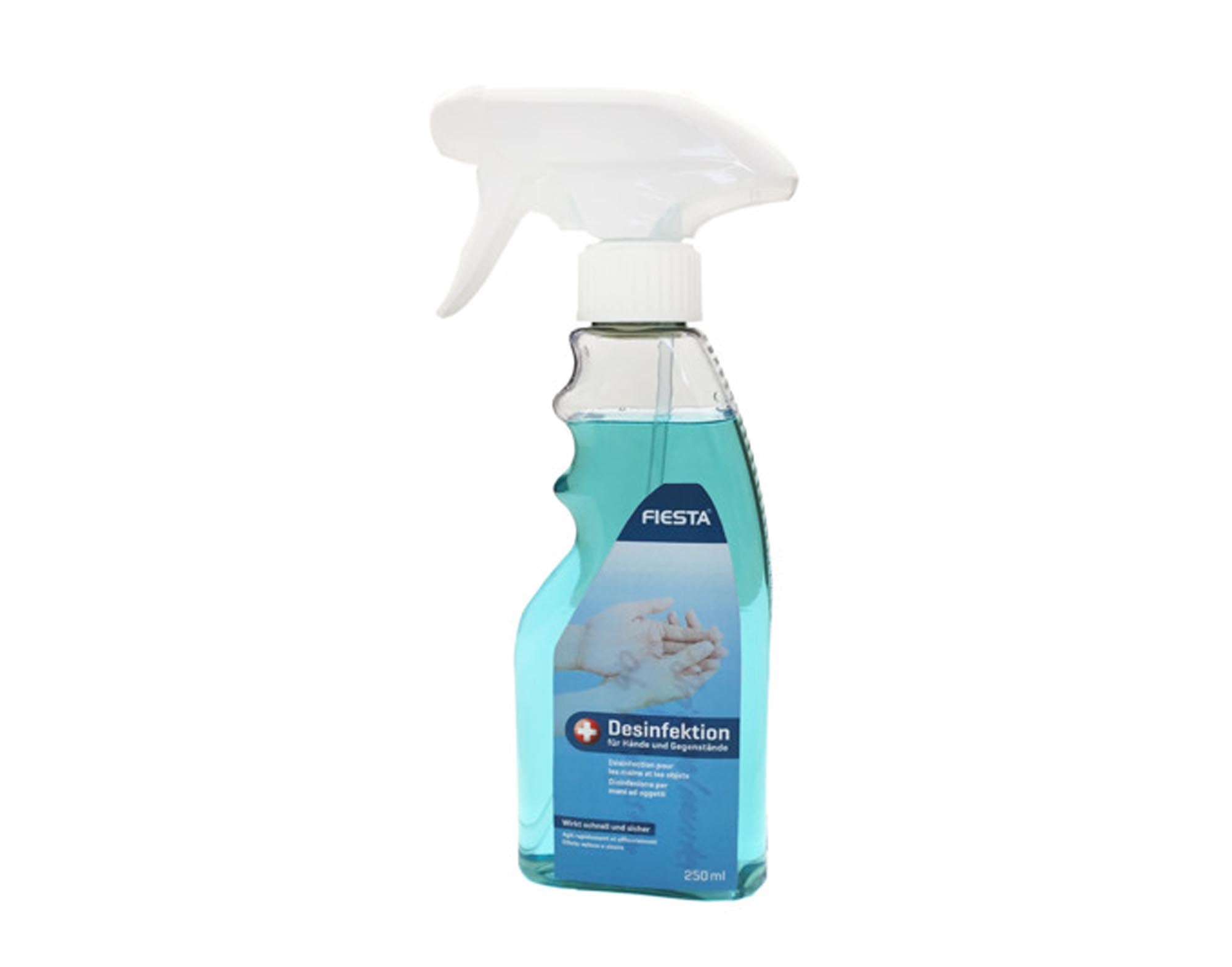 FIESTA Desinfektionsmittel 250 ml: Effektive Hygiene für Hände und Oberflächen. Schützt vor Keimen, Viren und sorgt für maximale Sauberkeit.