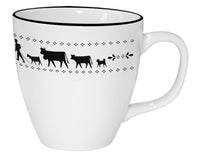 STEINLIN Mug Alpaufzug weiss 0.3 l