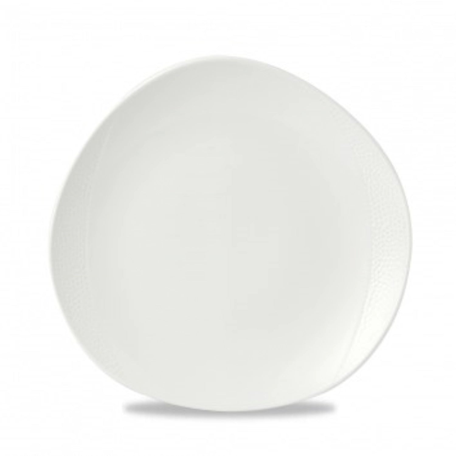 Isla white organic Teller flach 28.6cm - KAQTU Design