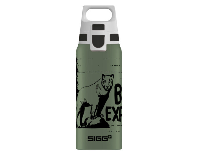 Trinkflasche Bottle WMB Brave Mountain Lion 0.6 l in  präsentiert im Onlineshop von KAQTU Design AG. Flasche ist von SIGG