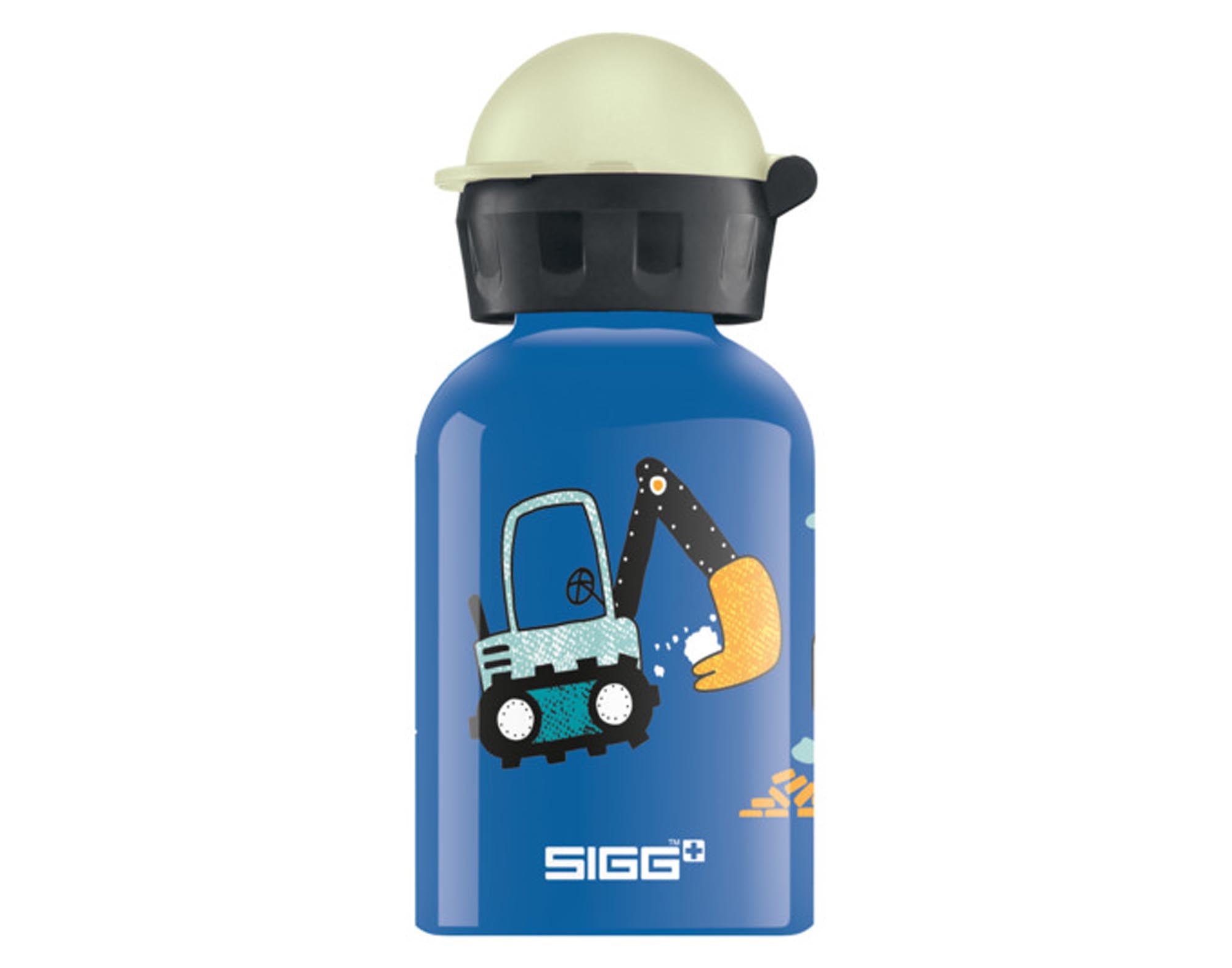 Entdecke die SIGG Trinkflasche Kids Bottle Build Glow In The Dark 0.3 l – ideal für kleine Abenteurer! Auslaufsicher, leicht und BPA-frei.