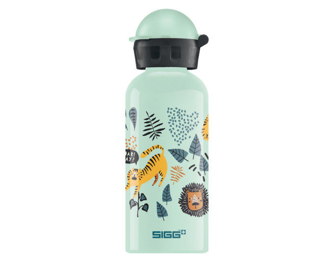 Trinkflasche Kids Bottle Jungle TZZ 0.4 l in  präsentiert im Onlineshop von KAQTU Design AG. Flasche ist von SIGG