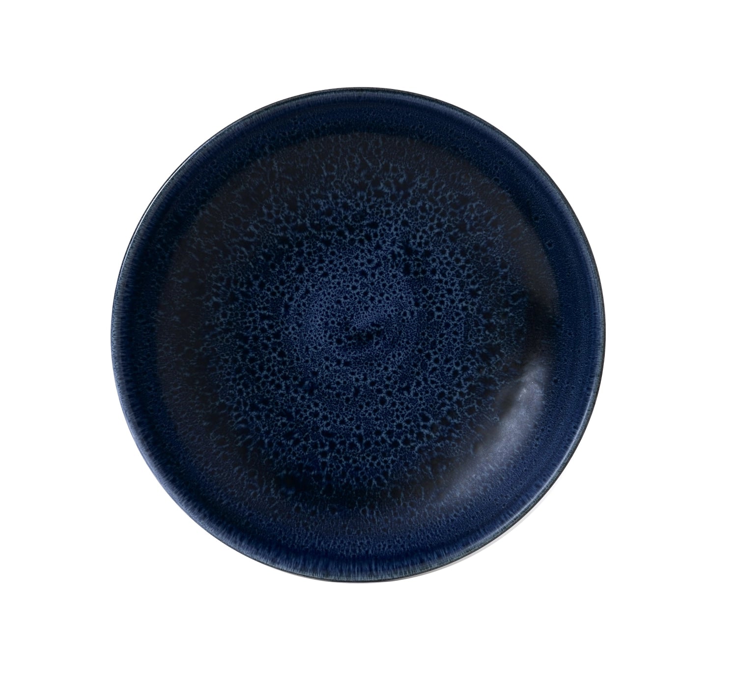 Stonecast Plume Ultramarine Coupe plate deep 24.8cm