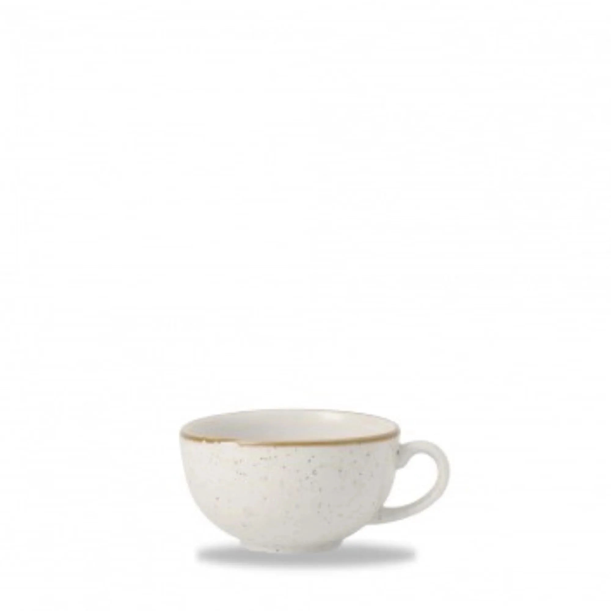 Elegante 28cl Stoneware-Tasse von Churchill, ideal für Gastronomie. Langlebig, spülmaschinenfest, zeitloses Design.