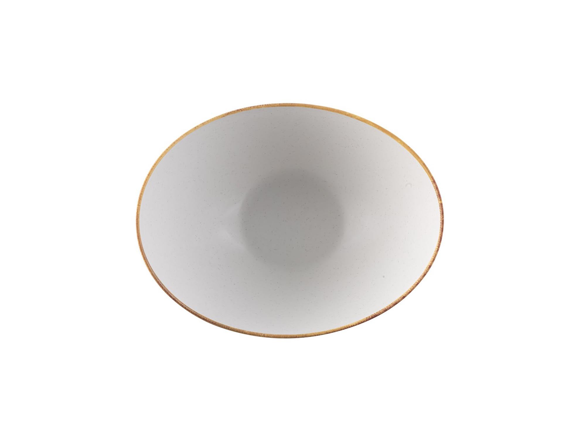 Robuste Buffet-Schale in Barley White, 35.5x25x18cm von Churchill.