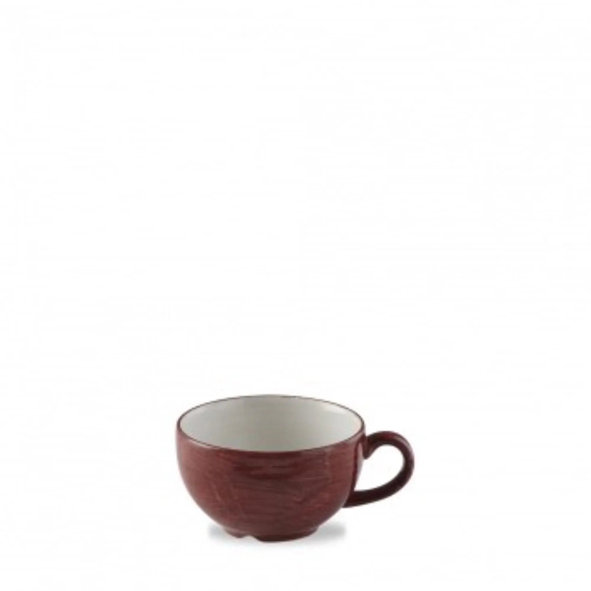 Die Stonecast Patina Red Rust Tasse von Churchill besticht durch ihr einzigartiges, handgefertigtes Design in warmem Rostrot. Perfekt für Kaffee oder Tee.
