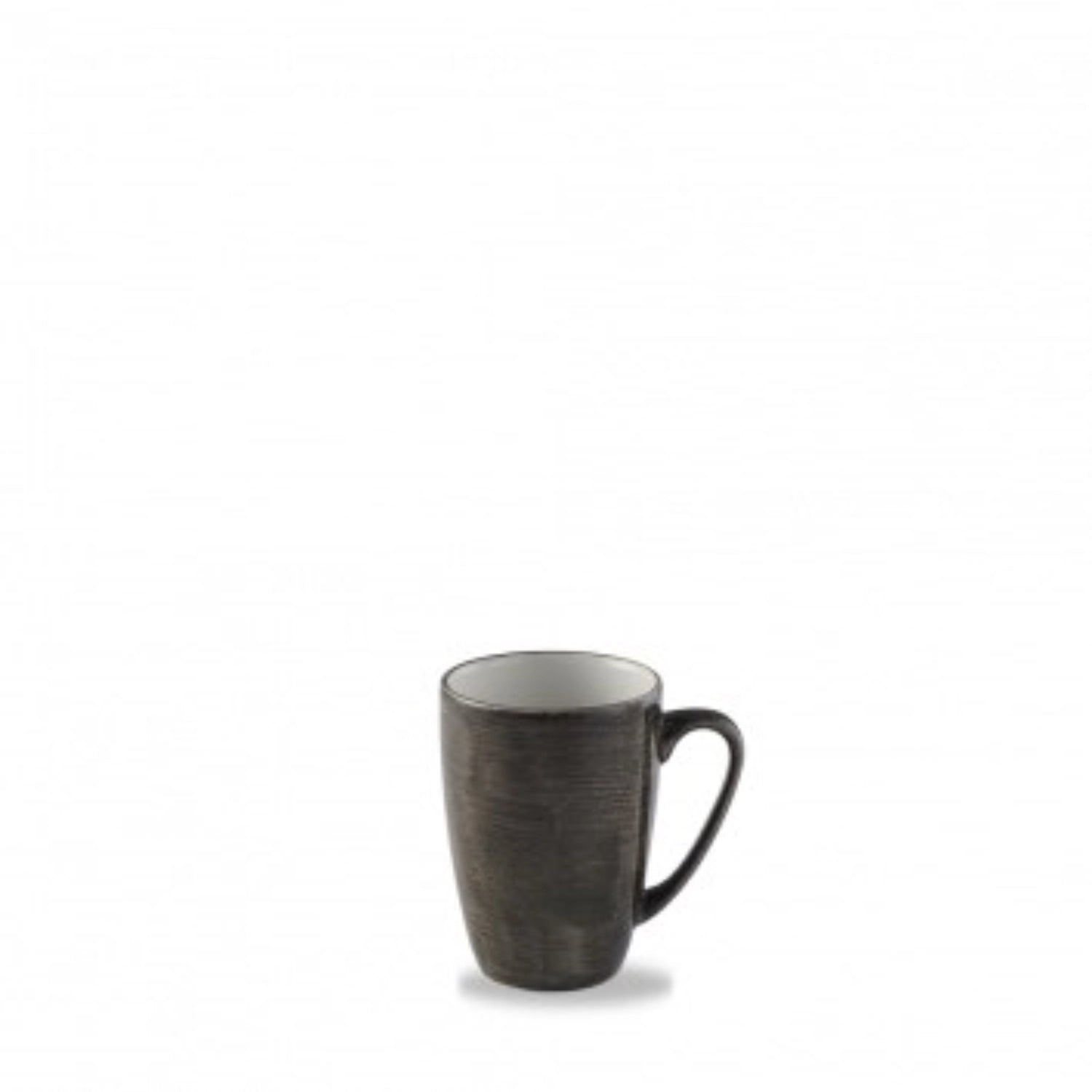 Stonecast patine iron noire tasse 34cl 8cm H11cm