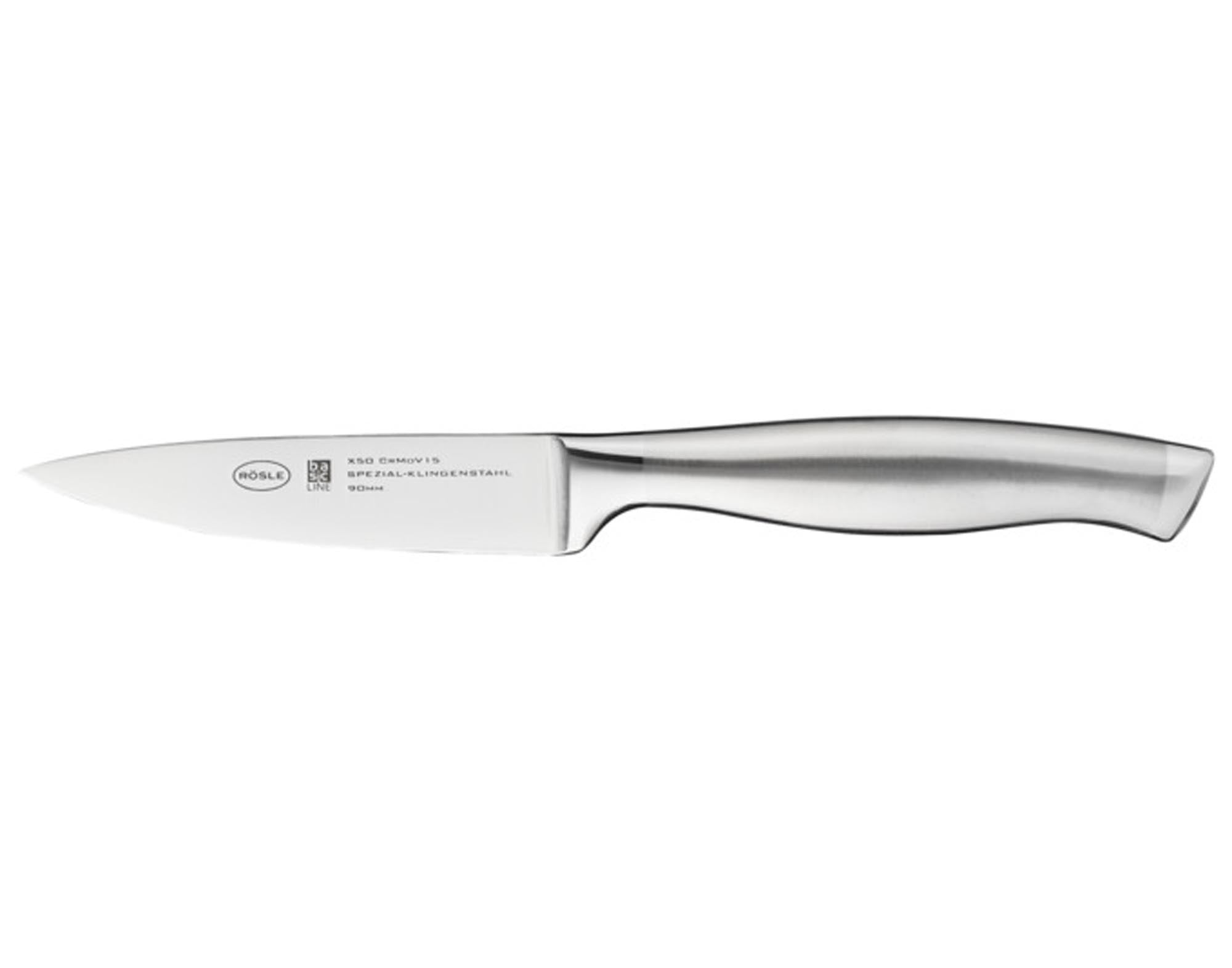 Entdecken Sie das RÖSLE Spickmesser Basic Line 9 cm – vielseitig, präzise und aus hochwertigem Edelstahl. Ideal für Hobbyköche und Profis!
