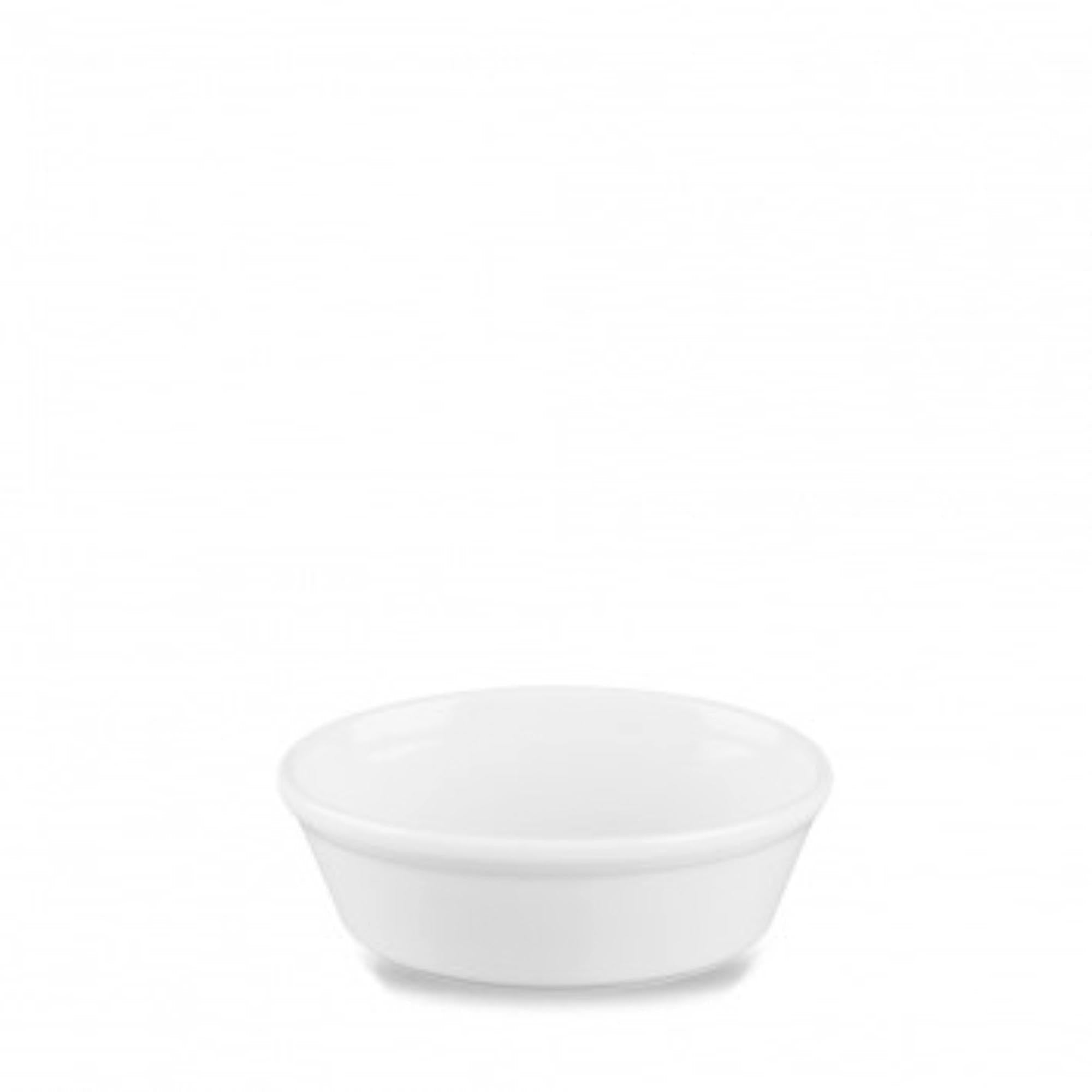 Elegante, hitzebeständige Porzellan-Kuchenform (15.2x11.3cm, 45cl) von Churchill, ideal für gleichmäßiges Backen und einfache Reinigung.