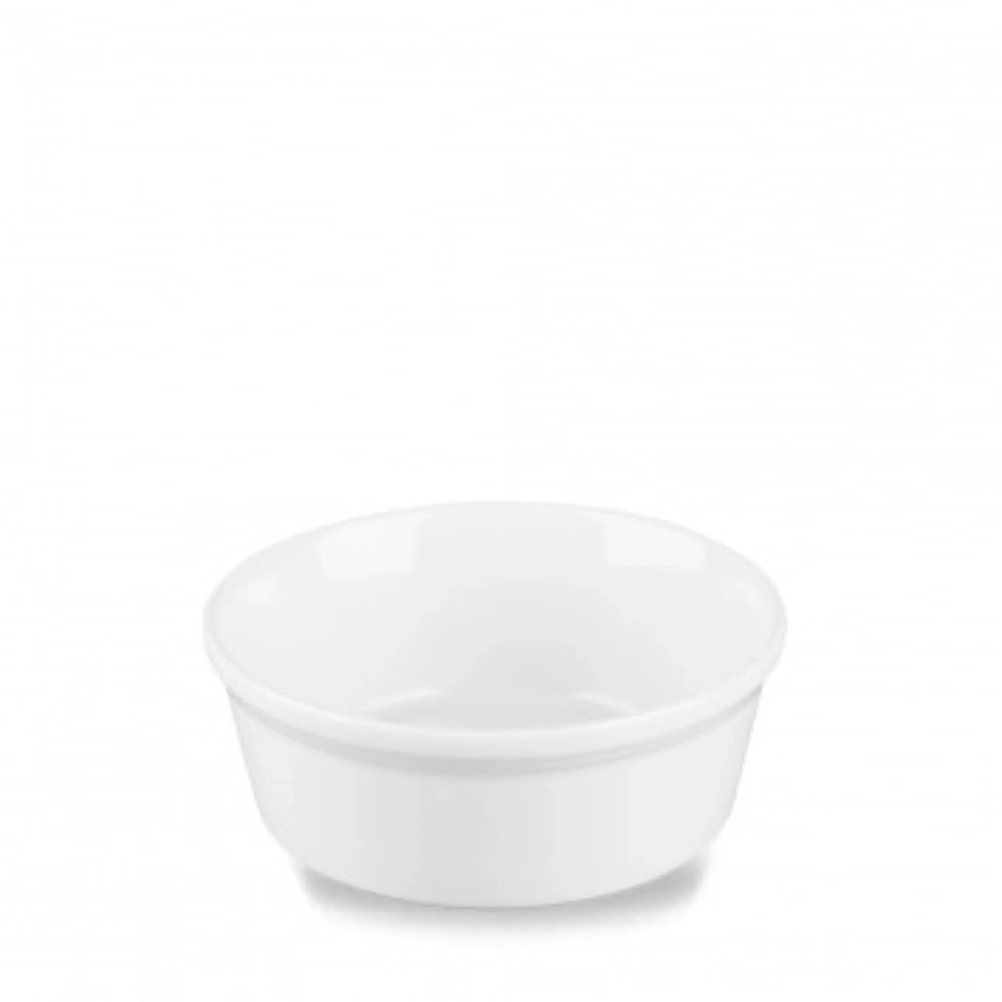 Elegante, runde Porzellan-Kuchenform von Churchill, 13,5 cm, 50 cl. Perfekt für gleichmäßig gebackene Kuchen und stilvolles Servieren.