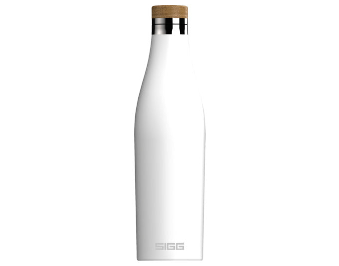 Trinkflasche Meridian white touch 0.5 l in  präsentiert im Onlineshop von KAQTU Design AG. Flasche ist von SIGG