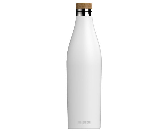 Trinkflasche Meridian white touch 0.7 l in  präsentiert im Onlineshop von KAQTU Design AG. Flasche ist von SIGG