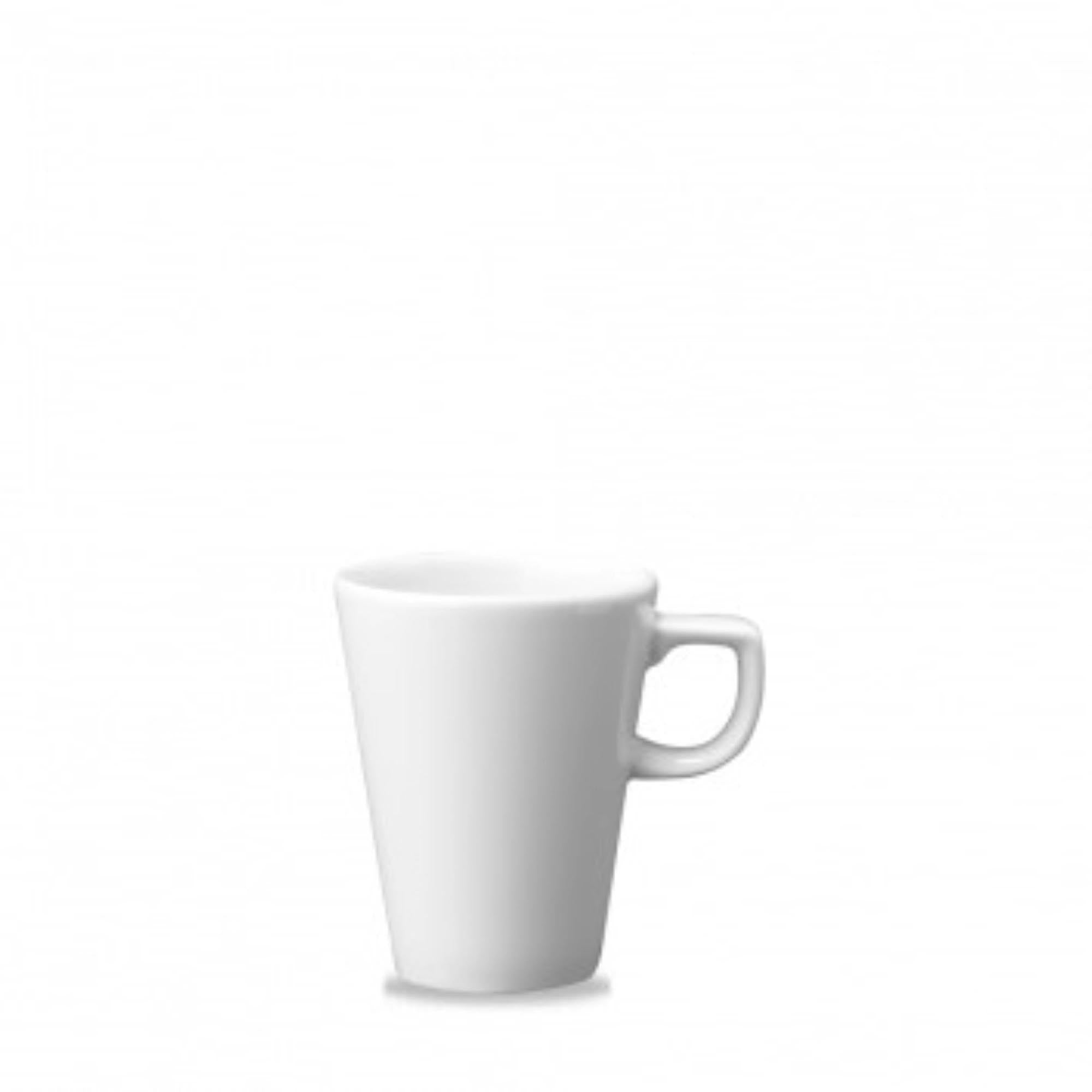 Latte White Cafe Latte Becher 34cl H11cm, D9cm