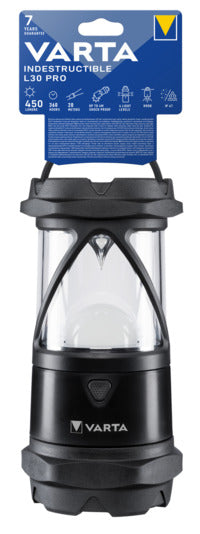 VARTA Campinglampe Indestructible L30 Pro 450 lm in  präsentiert im Onlineshop von KAQTU Design AG. Outdoor Beleuchtung ist von VARTA