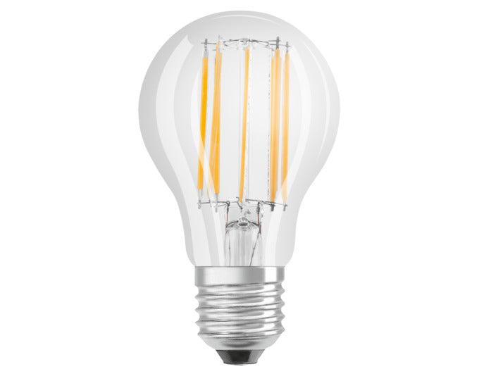 OSRAM LED-Lampe Retrofit Star Classic A E27 10.0W 1521lm clear Warm White in  präsentiert im Onlineshop von KAQTU Design AG. Leuchtmittel ist von OSRAM