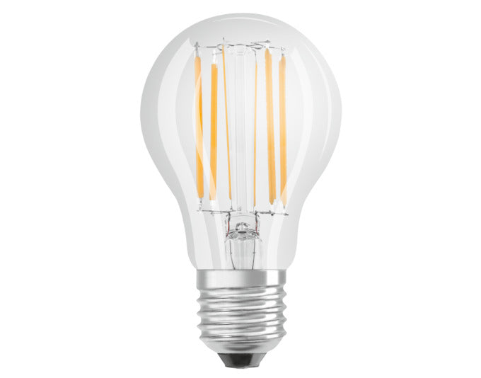 OSRAM LED-Lampe Retrofit Star Classic A E27 7.5W 1055lm clear Warm White in  präsentiert im Onlineshop von KAQTU Design AG. Leuchtmittel ist von OSRAM