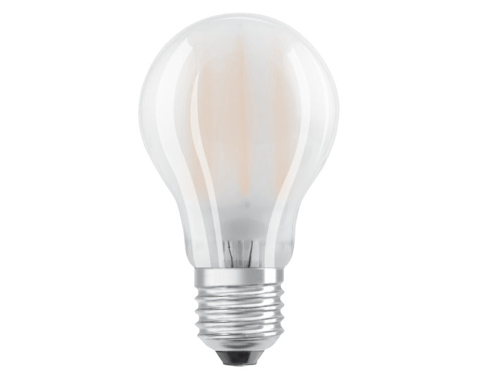 OSRAM LED-Lampe Retrofit Star Classic A E27 4.0W 470lm frosted Warm White in  präsentiert im Onlineshop von KAQTU Design AG. Leuchtmittel ist von OSRAM