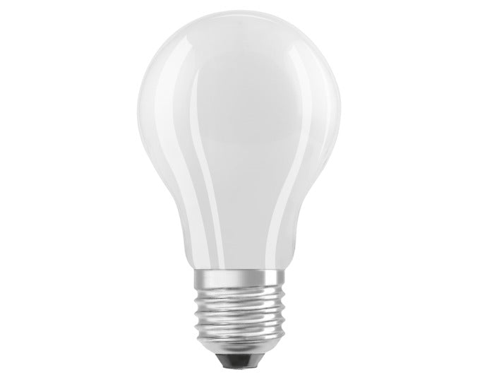 OSRAM LED-Lampe Retrofit Star Classic A E27 7.0W 806lm dimmable frosted Warm White in  präsentiert im Onlineshop von KAQTU Design AG. Leuchtmittel ist von OSRAM