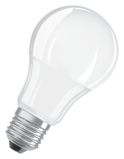 OSRAM LED-Lampe Superstar Classic A E27 9.0W 806lm frosted Warm White in  präsentiert im Onlineshop von KAQTU Design AG. Leuchtmittel ist von OSRAM
